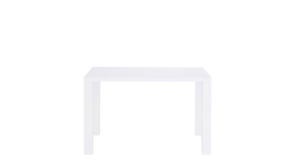 Biely stôl CUBIC 110 S.250.7