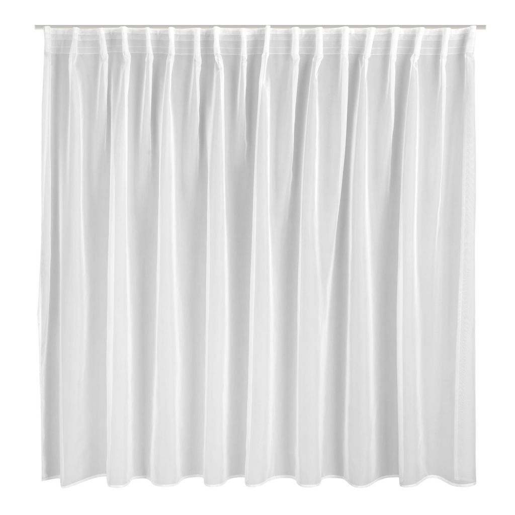 Záclona do obývačky biela SIMONE 300 x 170 cm