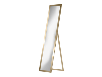 Stojace zrkadlo so zlatým rámom SLIM 40 x 160 cm