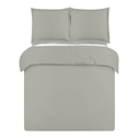 Bavlnená posteľná súprava béžová WELLIS 160x200 cm
