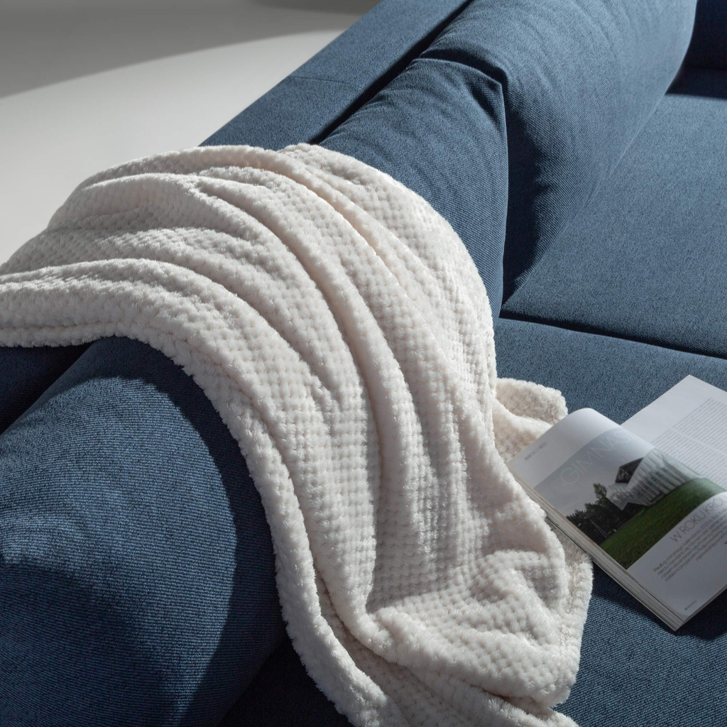 Deka POPPY krémová 200x200 cm