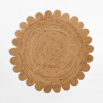 Okrúhly jutový koberec BRUGA 100 cm