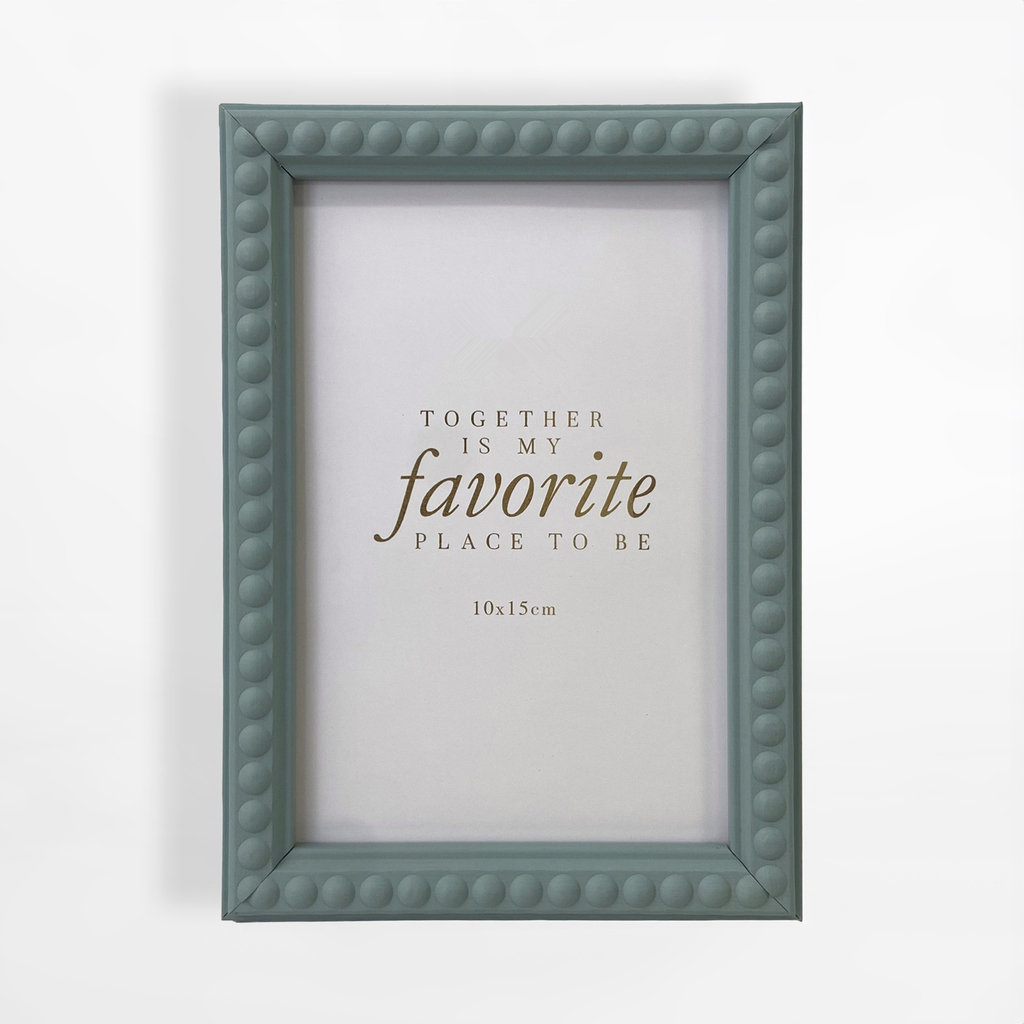 Rám na fotografiu 10x15 cm svetlozelený