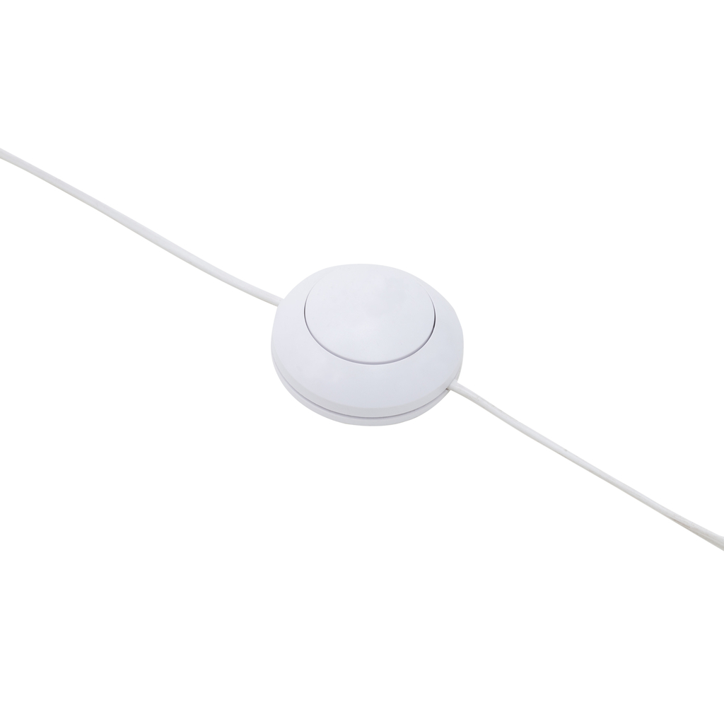 Svietidlo na drevenom statíve tienidlo biele DOVE