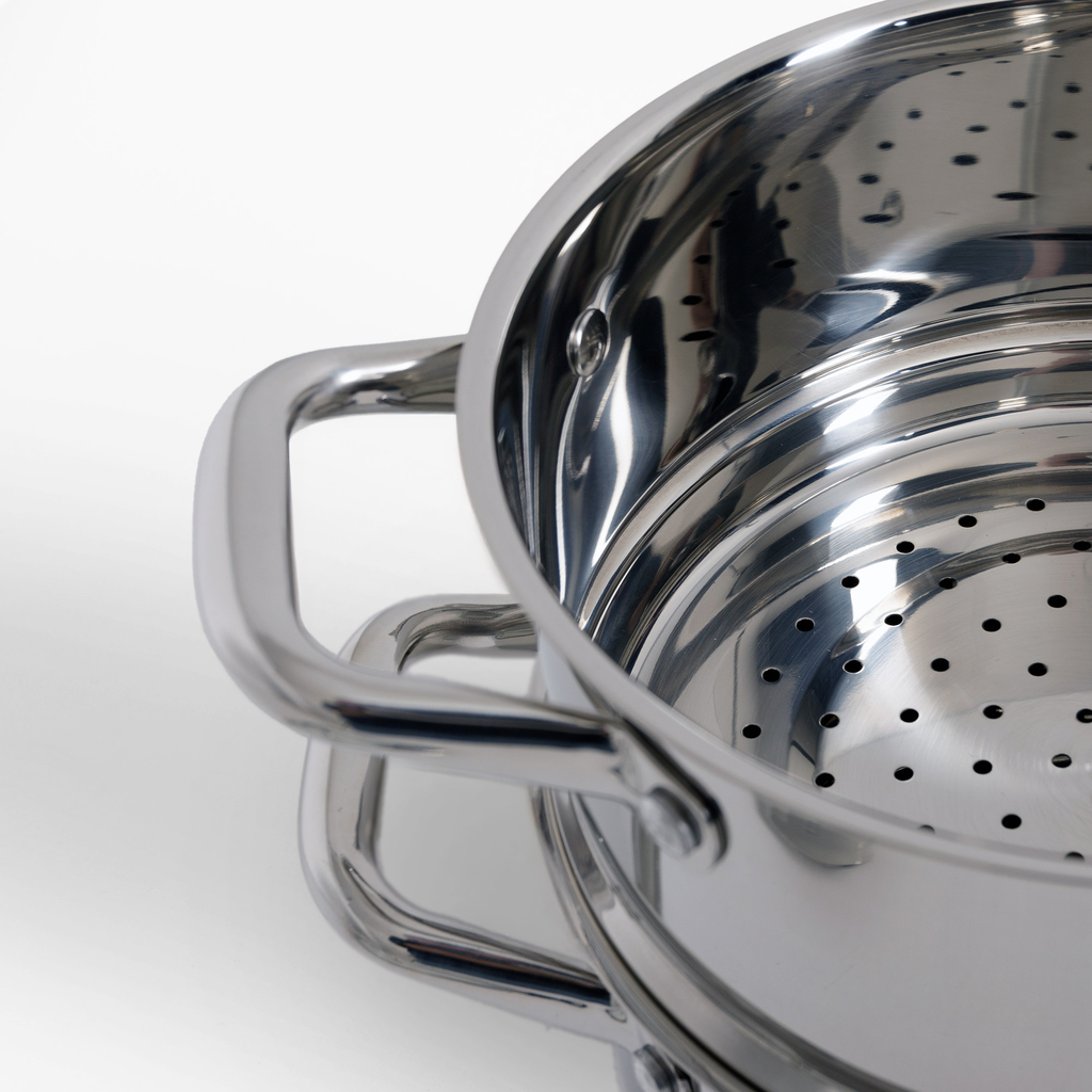 Súprava hrncov a panvíc na plyn a indukciu GRANDE 10-dielna