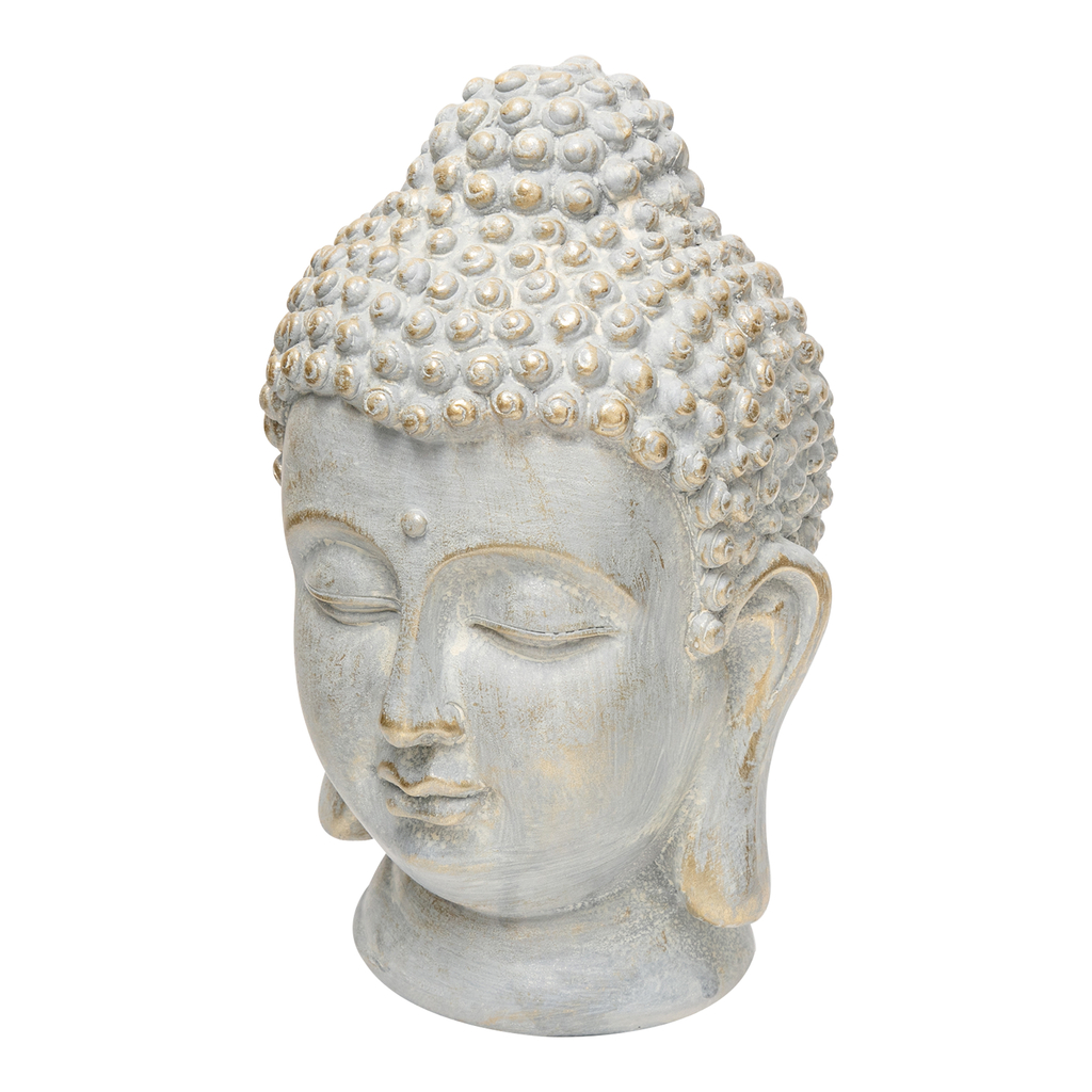 Dekoratívna figúrka HLAVA BUDHU 23 cm