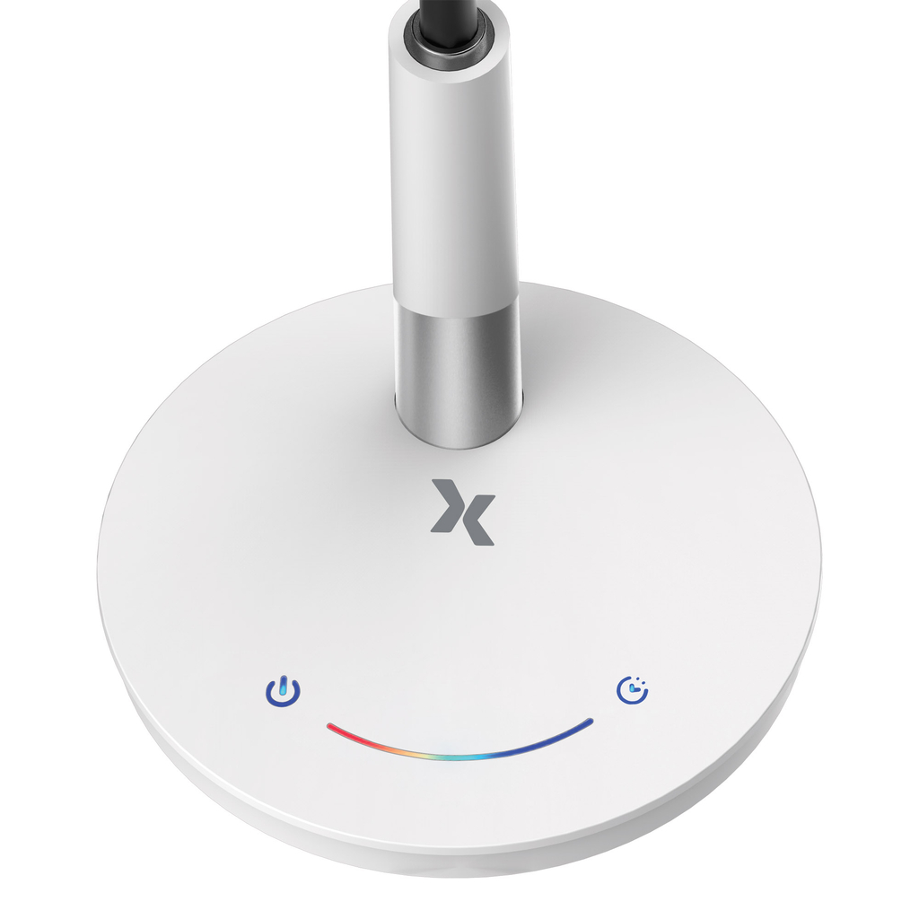 LED stolná lampa PANAMA biela