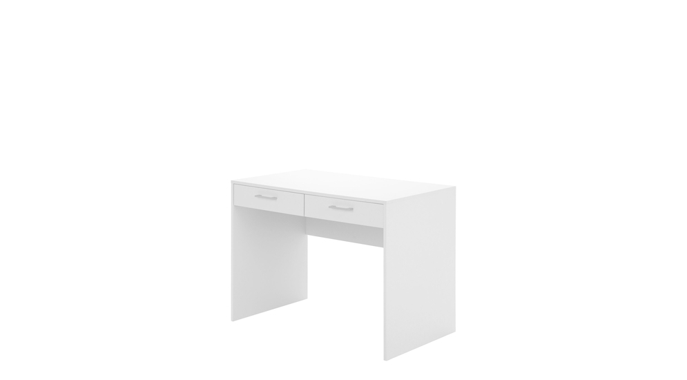 Písací stôl OLGA biely 100 cm