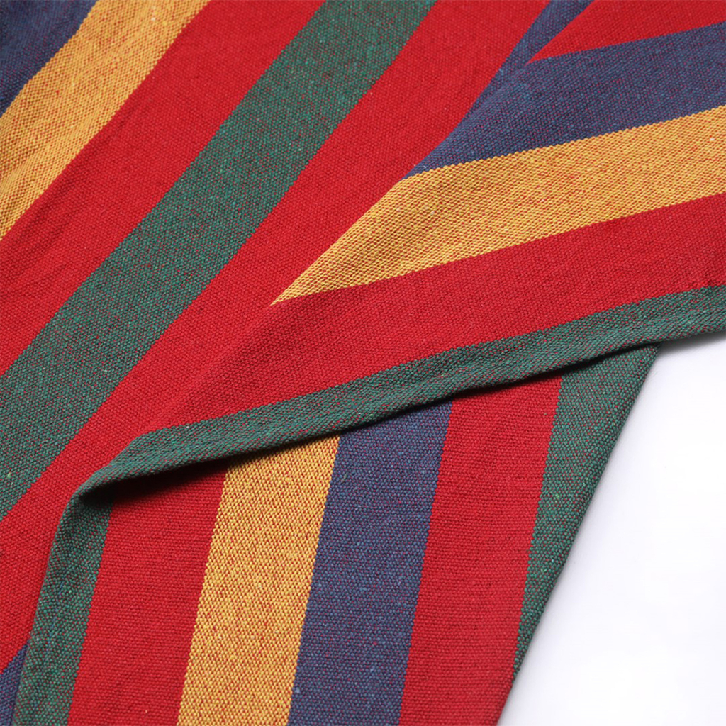 Hojdacia sieť do záhrady farebné pruhy LAZARA 240x150 cm