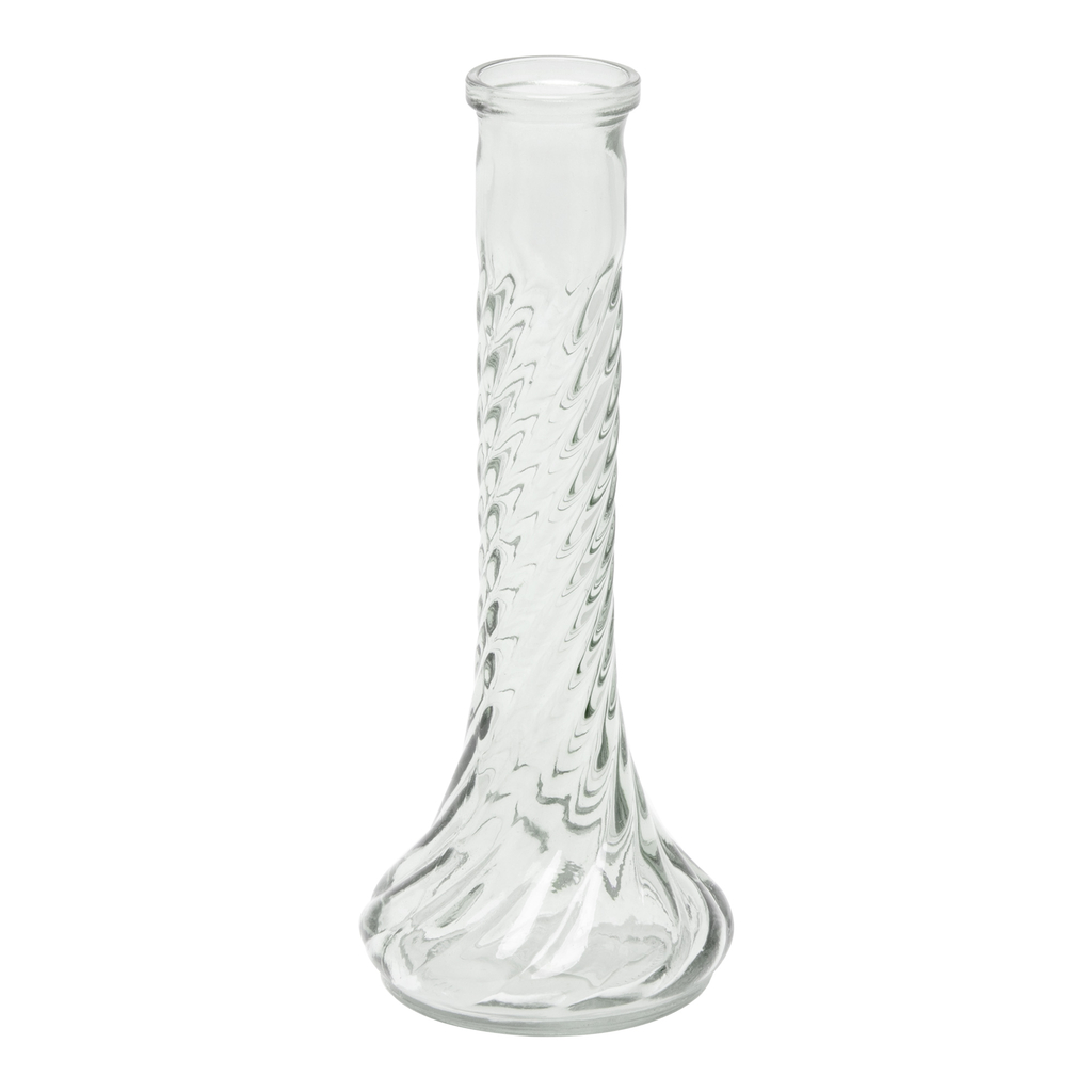 Priehľadná váza úzka 22,5 cm