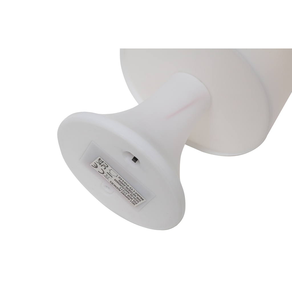 Bezdrôtová nočná LED lampa, biela