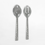 Súprava plastových šalátových lyžíc, 2 ks