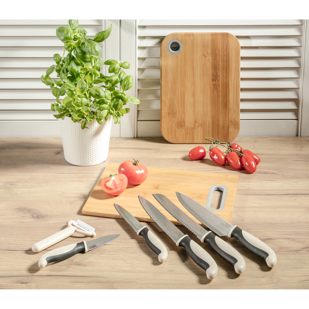 Súprava 5 ks nožov so škrabkou NATURE