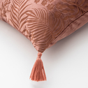 Zamatová obliečka na vankúš ADRIA ružová 45x45 cm