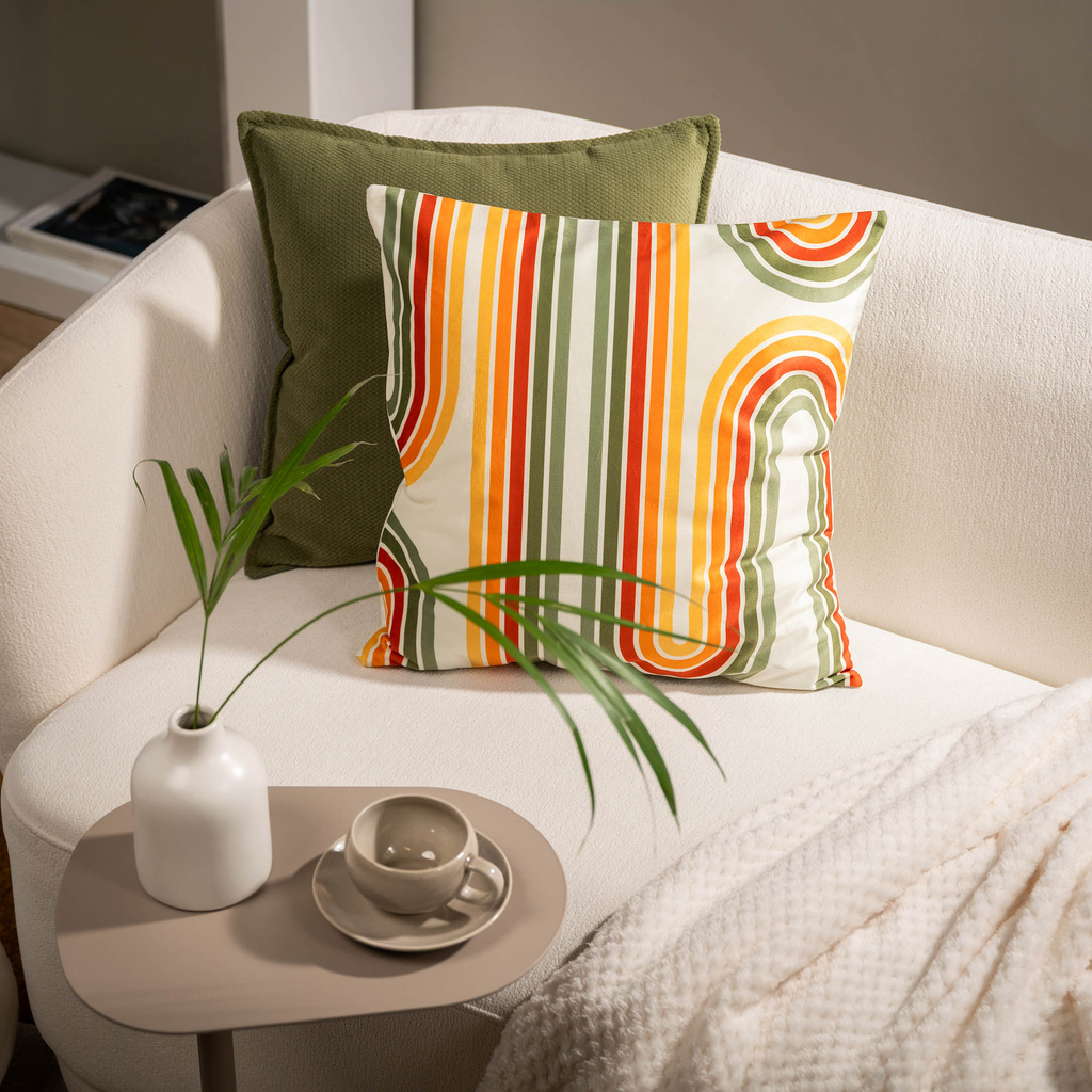 Viacfarebná moderná obliečka na vankúš CINCO 45x45 cm