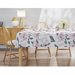 Obrus na stôl s kvetinovým motívom 140x220 cm