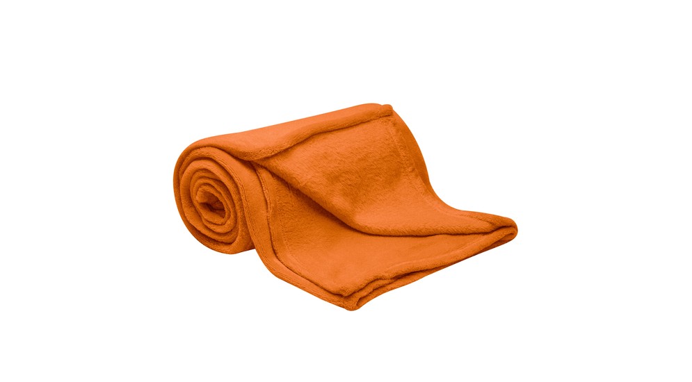 Oranžová deka CORAL 130x160 cm