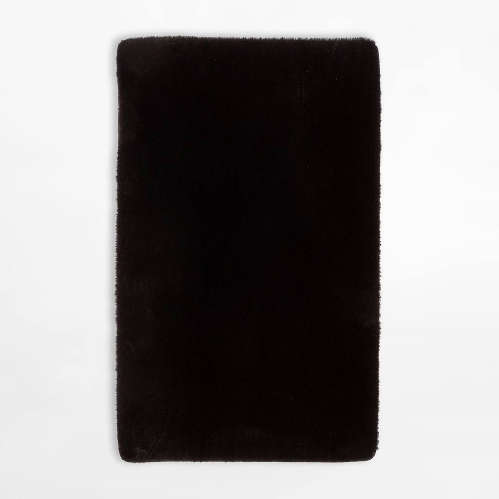 Moderný koberec RABBIT čierny, 120x160 cm