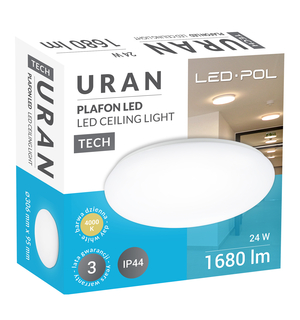 Stropná lampa ORO-URAN LED 24W-DW