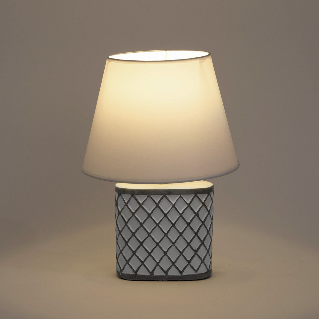 Lampa stołowa z abażurem 35 cm MIX