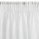 Záclona ESEL do obývacej izby na páske biela 135x270 cm