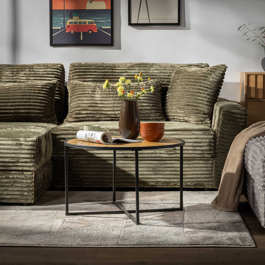 Sklenená váza hnedá 23 cm