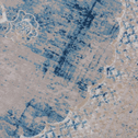 Koberec ALMERA s orientálnym vzorom, modrý 120x160 cm