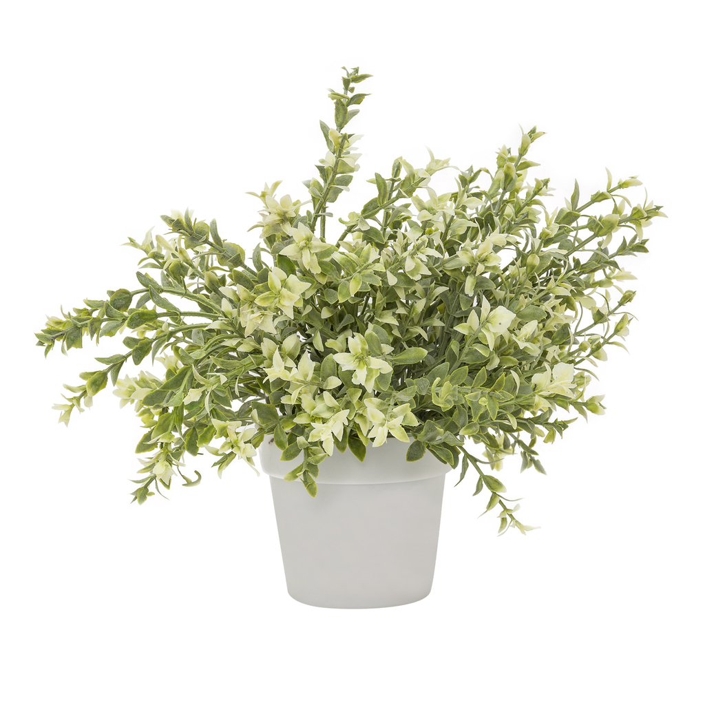 Umelý kvet v kvetináči 24 cm MIX