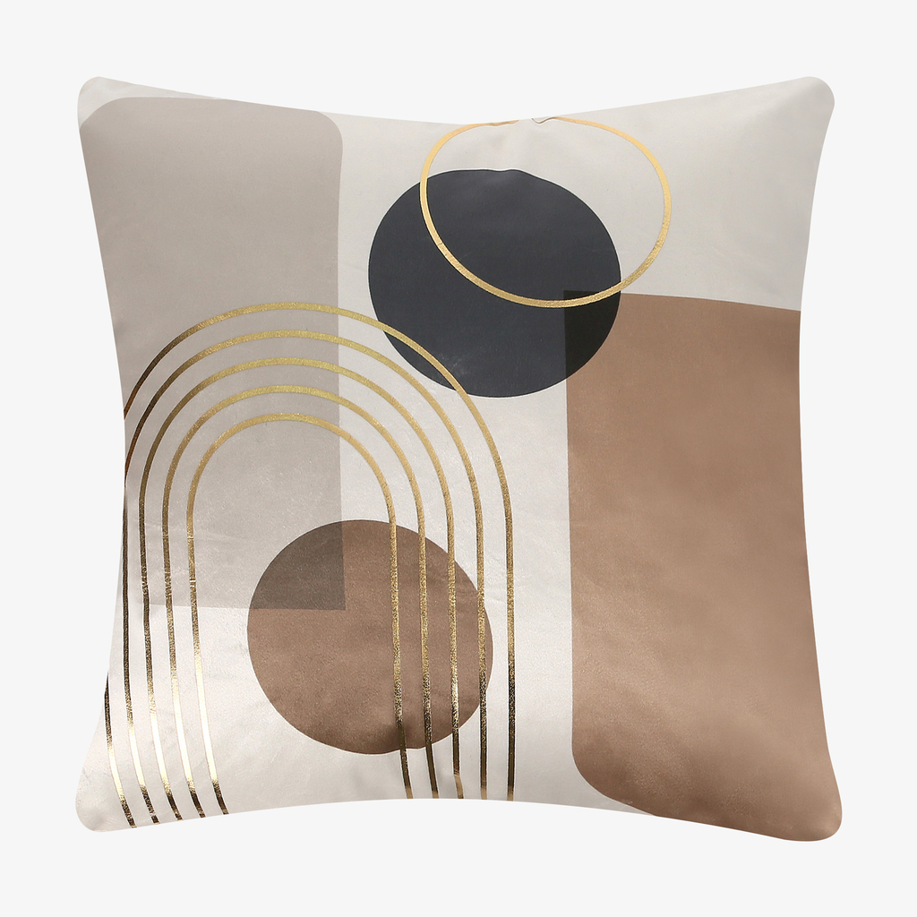 Moderná obliečka na vankúš MODERNO béžová 45x45 cm