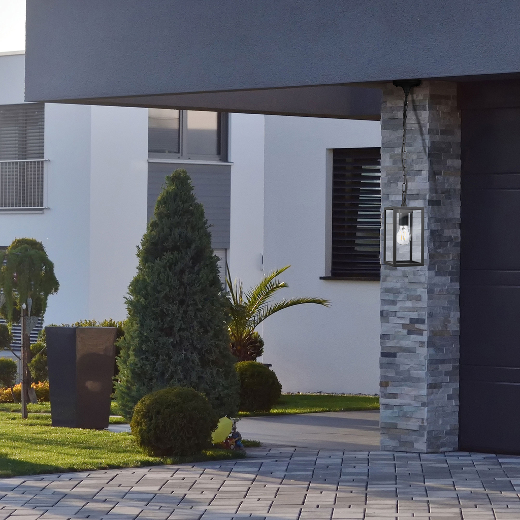 Vonkajšie závesné svietidlo grafitové MALMO