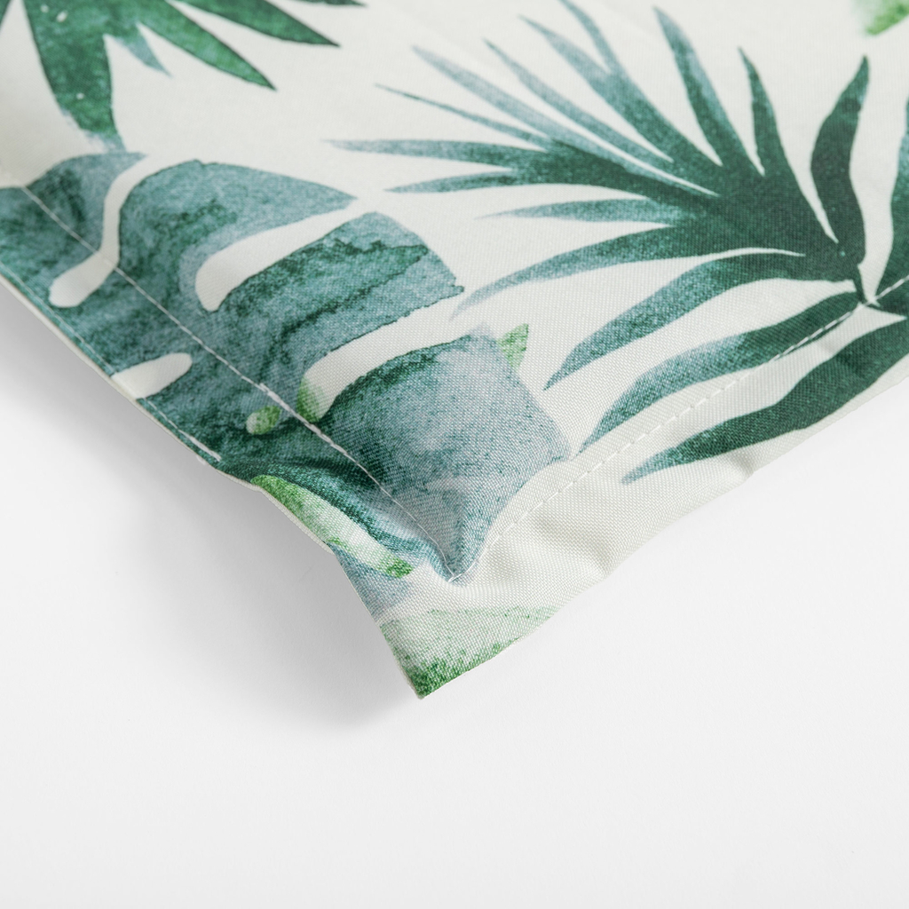 Vankúš na stoličku biely SAMBA, 40x40 cm