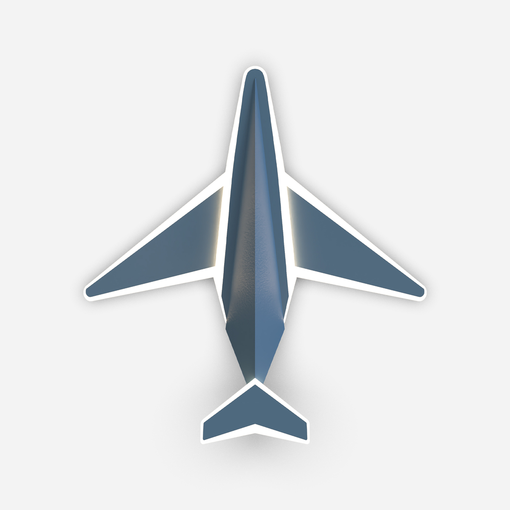 Nástenné LED svietidlo v modrej farbe SKY