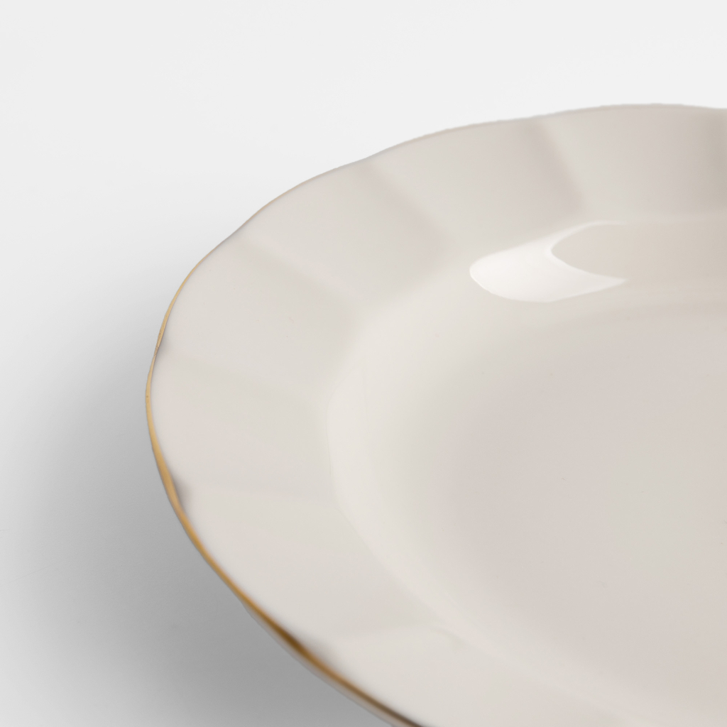 Jedálenská súprava v štýle glamour PERLA, 18 dielna