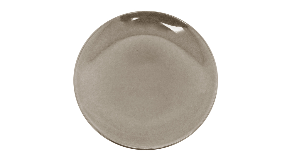 Keramický obedový tanier svetlošedý LUNA 27 cm