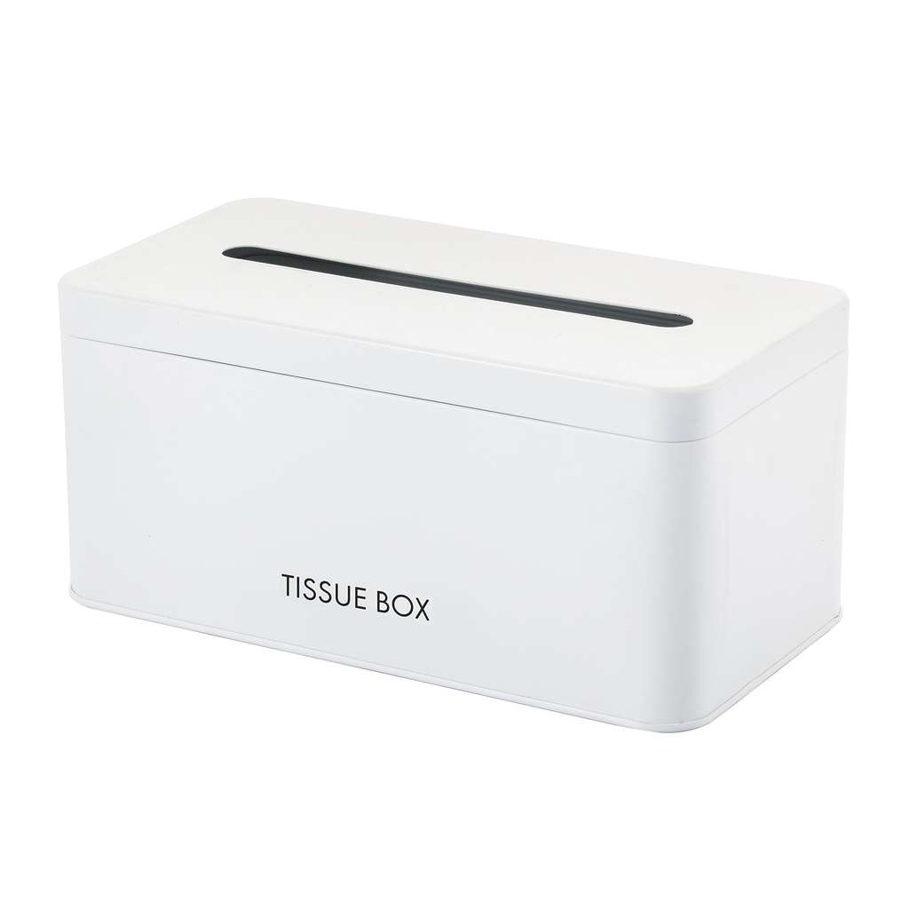 Škatuľa na vreckovky biela