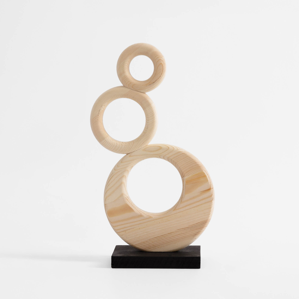 Dekoratívna drevená figúrka 34 cm