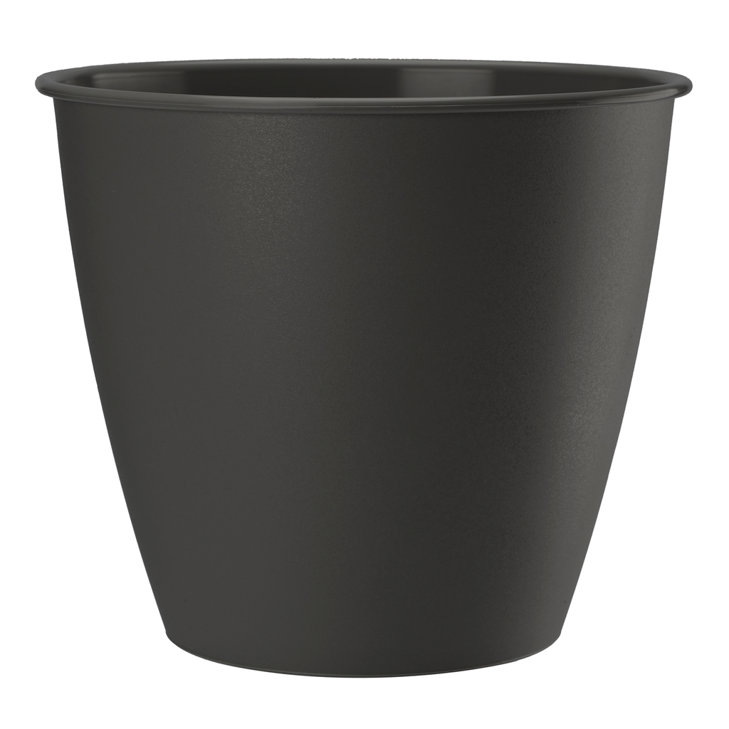 Antracitový kvetináč AZALIA 19 cm