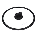 Sklenená pokrievka so silikónom ZWIEGER 28 cm