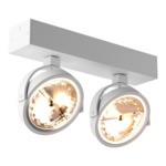 2-bodové svietidlo biele lišta GO SL 2