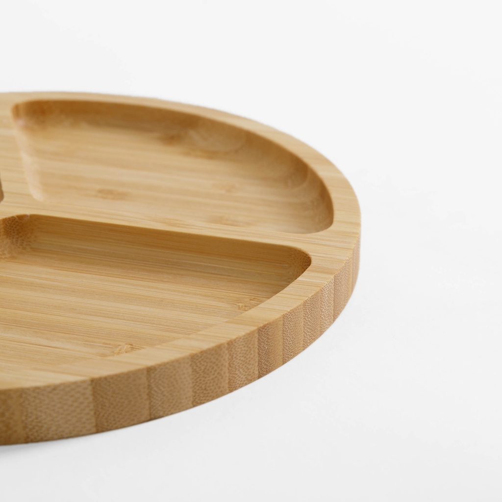 Bambusová doska na servírovanie občerstvenia 20 cm
