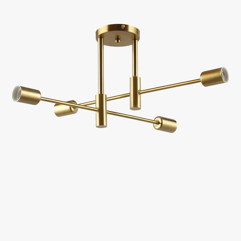 Stropné svietidlo DORADO 4 zlaté