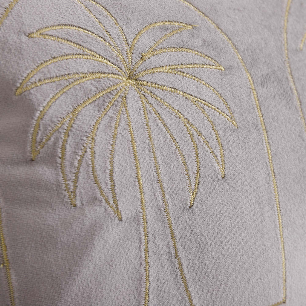 Dekoračná obliečka na vankúš v striebornej farbe DJERBA 30x50 cm