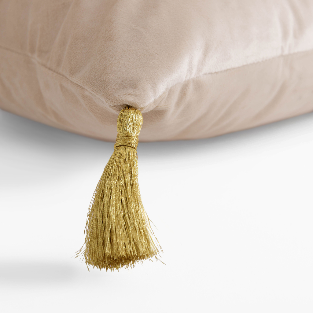 Dekoračná obliečka na vankúš v prírodnej farbe DJERBA 45x45 cm