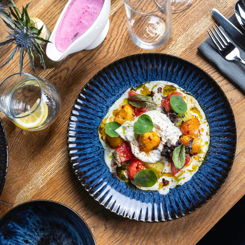 Keramický jedálenský tanier COSMOS 27 cm