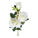 Umelý kvet biela ruža 85 cm