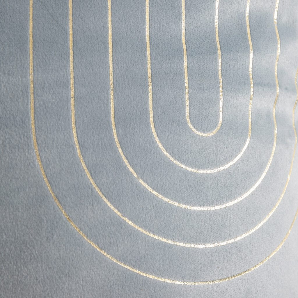 Obliečka na vankúš svetlomodrá RITZ 45x45 cm