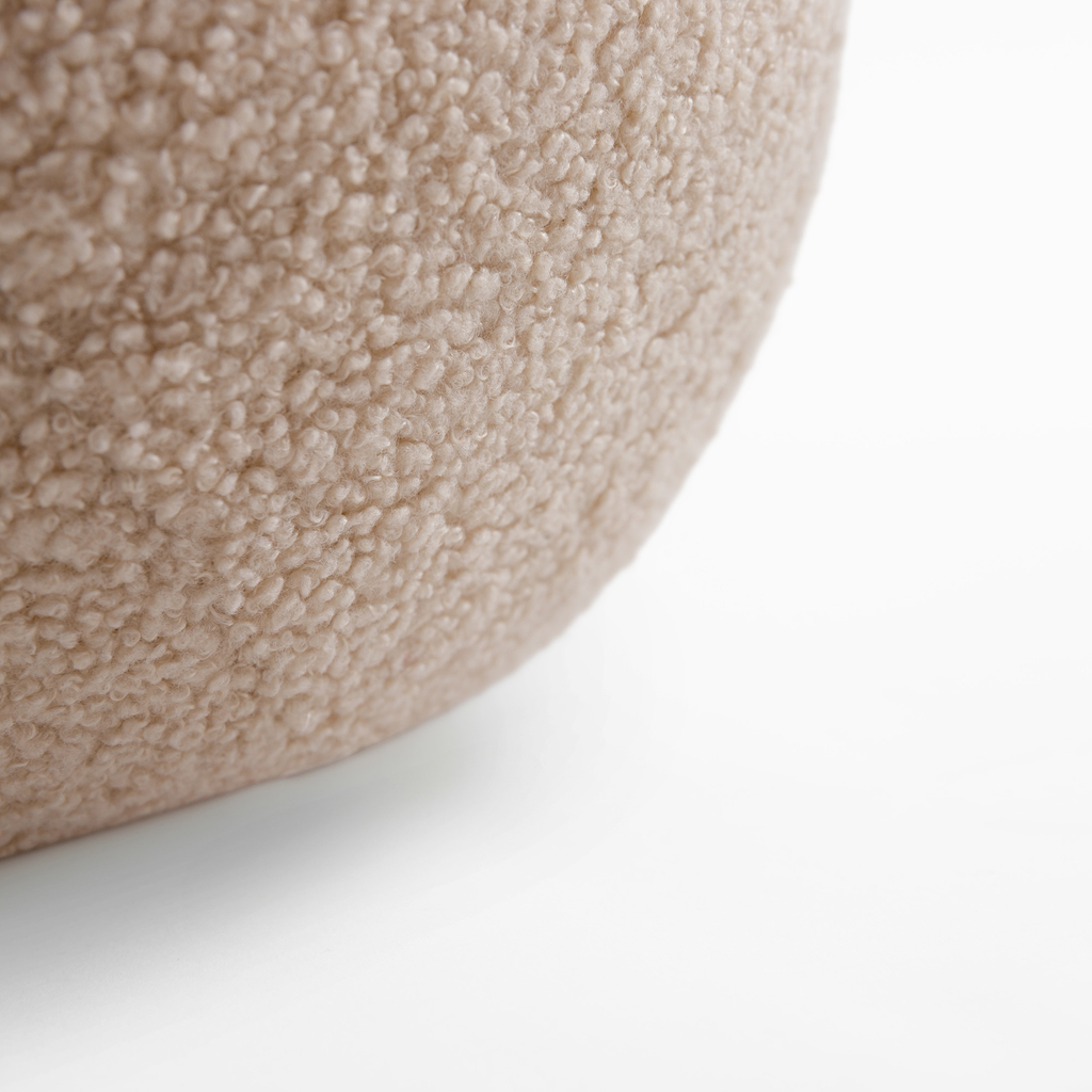 Dekoratívny vankúš béžový BALL 27 cm