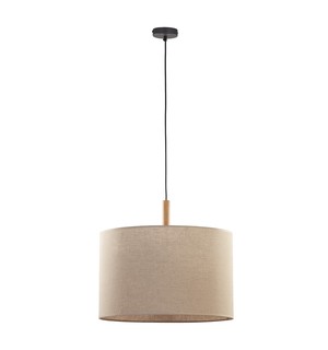 Sivá závesná lampa DEVA NATURE I