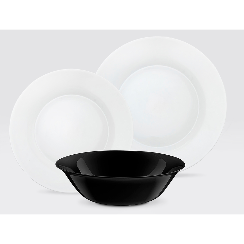 Súprava obedových tanierov DOMINO 18 prvkov