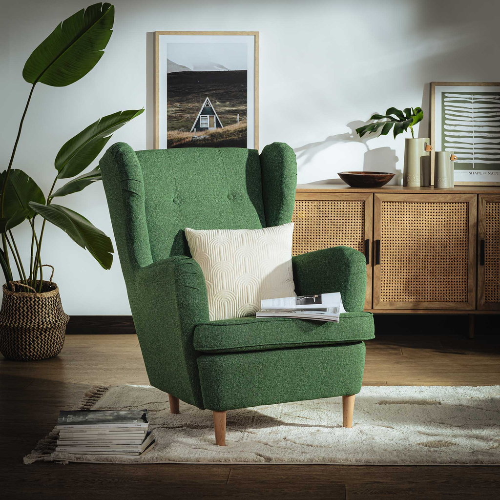 Geometrická velúrová obliečka na vankúš krémová JONES 45x45 cm